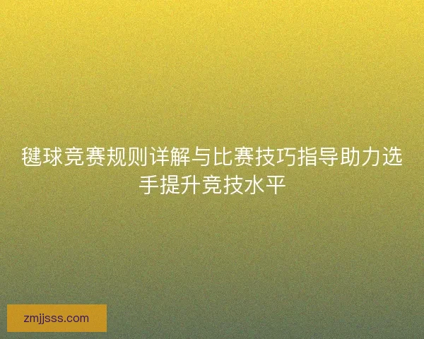 毽球竞赛规则详解与比赛技巧指导助力选手提升竞技水平
